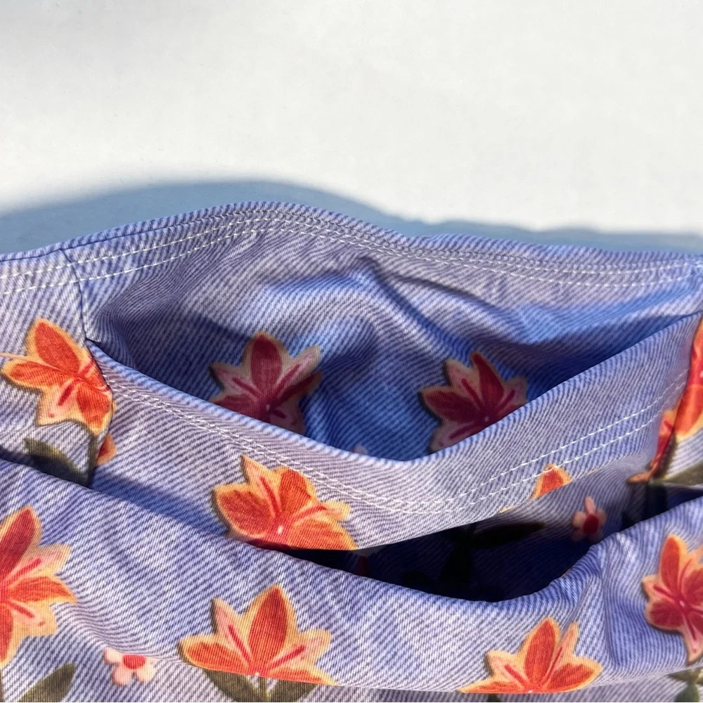 •YOGA DEMOCRACY• High Waist Bell Bottoms 2.0 Leggings in Lavender Love Size L - Picture 10 of 13